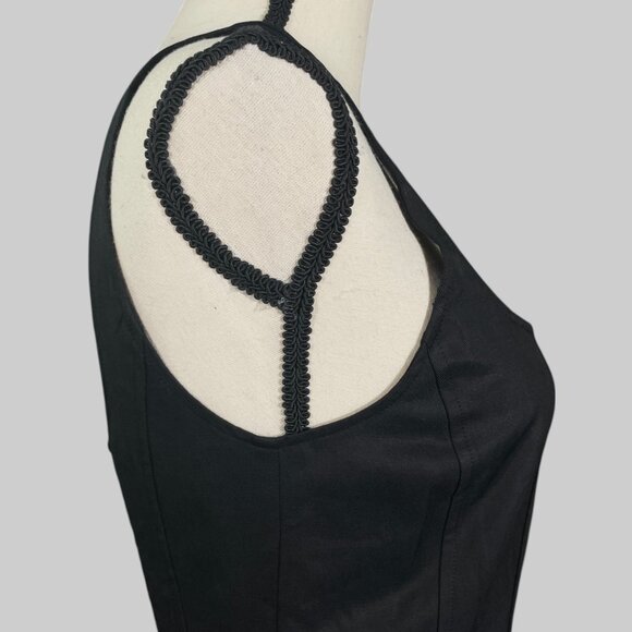 NWT Seamed Squareneck Midi Dress size 4 - Picture 11 of 15